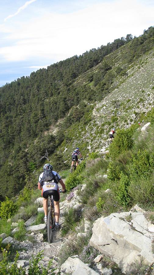 Direction col de Gratteloup : entre Balises 152 et 153