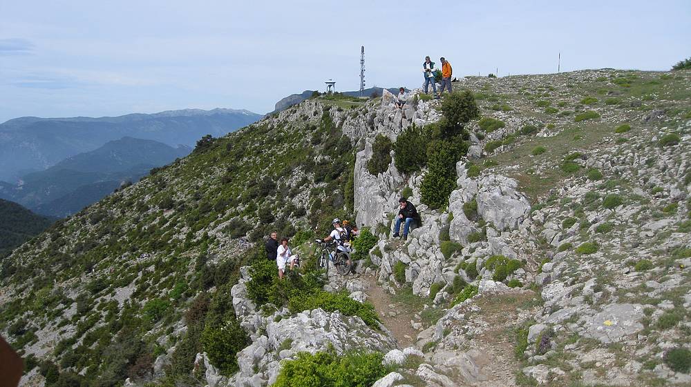 Descente de la Madone : Très technique sur les 100 premiers mètres