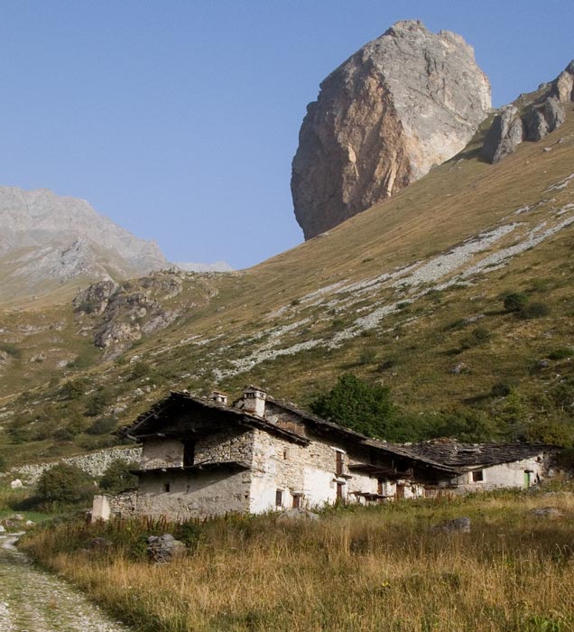 Le Buch des Sparviers : Enorme bloc dominant le vallon de Bellino