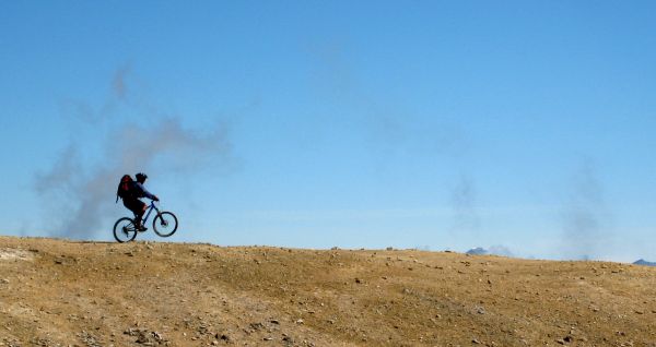 Jeune Pedro fougueux : On s'amuse à 3170 m