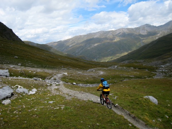 #4 Col de Péas : Descente sur les Fonds Col de Péas : Descente sur les Fonds
