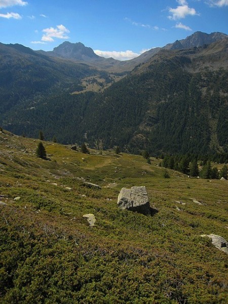 #5 Vue sur Buffere : Vue sur le prochain vallon à remonter : Buffère. Vue sur Buffere : Vue sur le prochain vallon à remonter : Buffère.