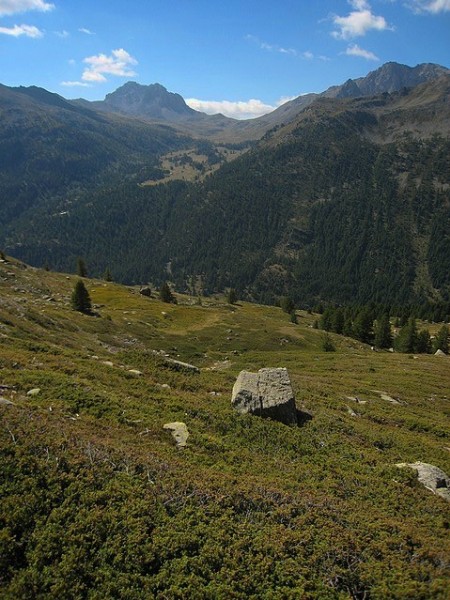 Vue sur Buffere : Vue sur le prochain vallon à remonter : Buffère.