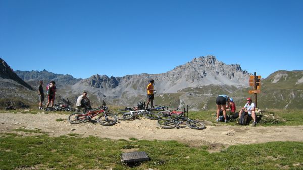 #2 Col des Saulces : Petite pause avant le petit portage Col des Saulces : Petite pause avant le petit portage