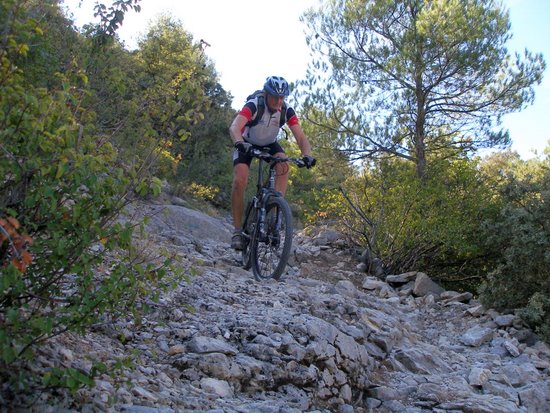 Descente : Alain dans sa spécialité !