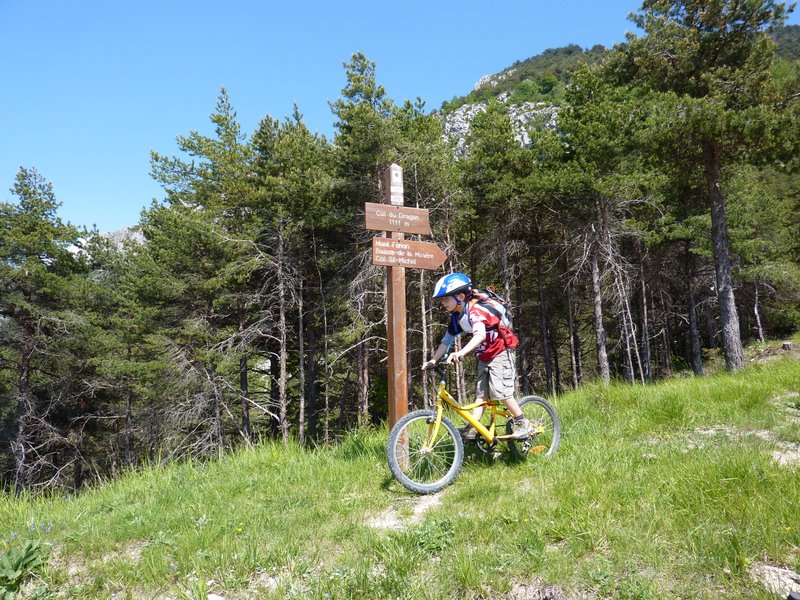 Col du Dragon : Le col est atteint