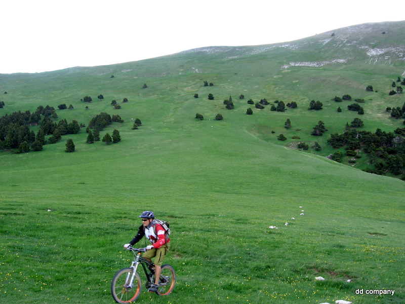 col de Jiboui : Free ride in Diois (Rock in Gats pour les connaisseurs nostalgiques).