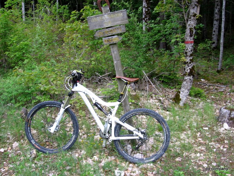 #6 col d col d'Airnoux : Panneautage minime mais suffisant