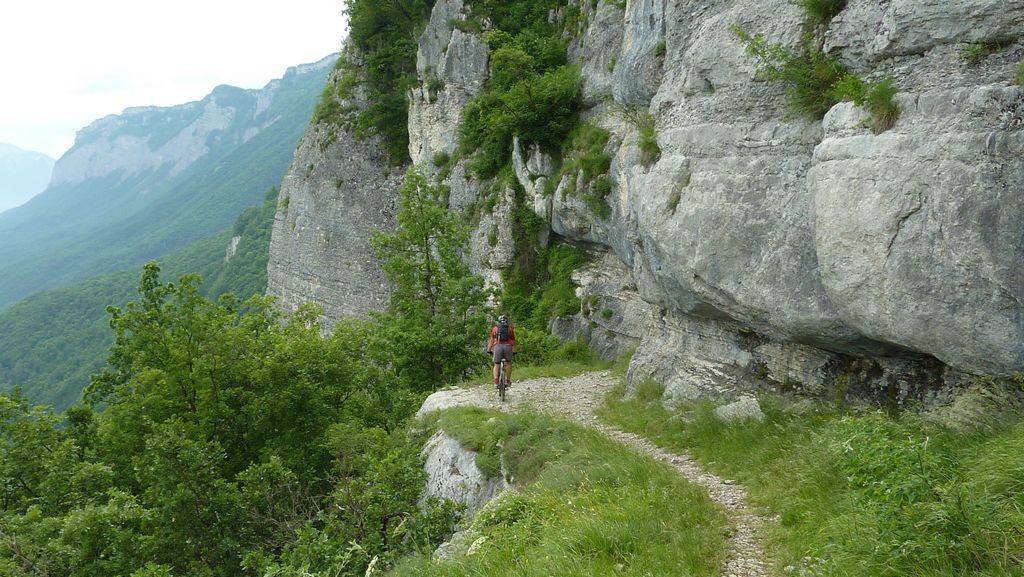 #1 Sentier du Facteur : beaucoup de gaz sur le haut meme si c Sentier du Facteur : beaucoup de gaz sur le haut meme si c'est pas la partie la plus expo