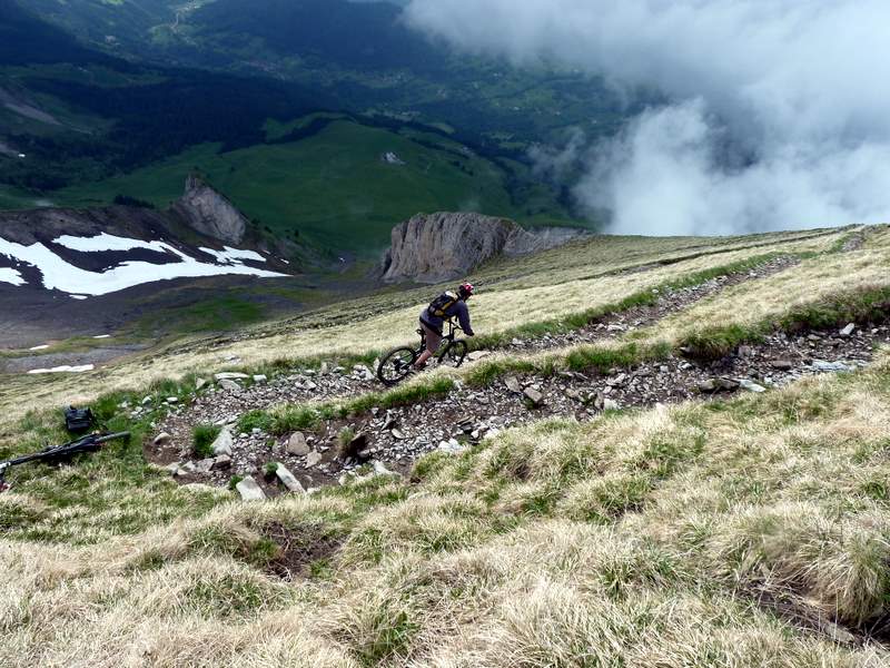 #8 Charvin : Descente dans la combe W Charvin : Descente dans la combe W