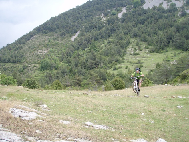 #12 Arrivée à "notre col de l Arrivée à "notre col de l'Autaret à nous" avant que le brouillard et les éclairs s'en mêlent...