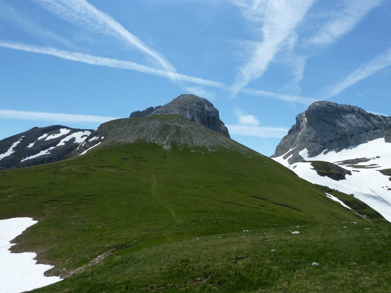 #7 Pte d Pte d'Areu : La partir en tre Pte du Chateau et Pte d'Areu