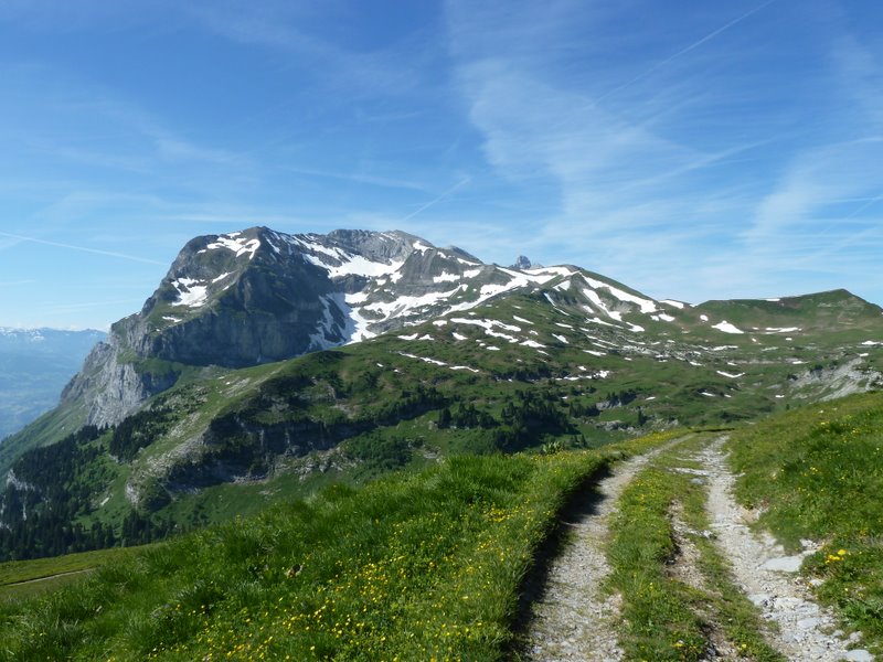 #2 Pte d Pte d'Areu : Arrivée à la Tête de la Sallaz