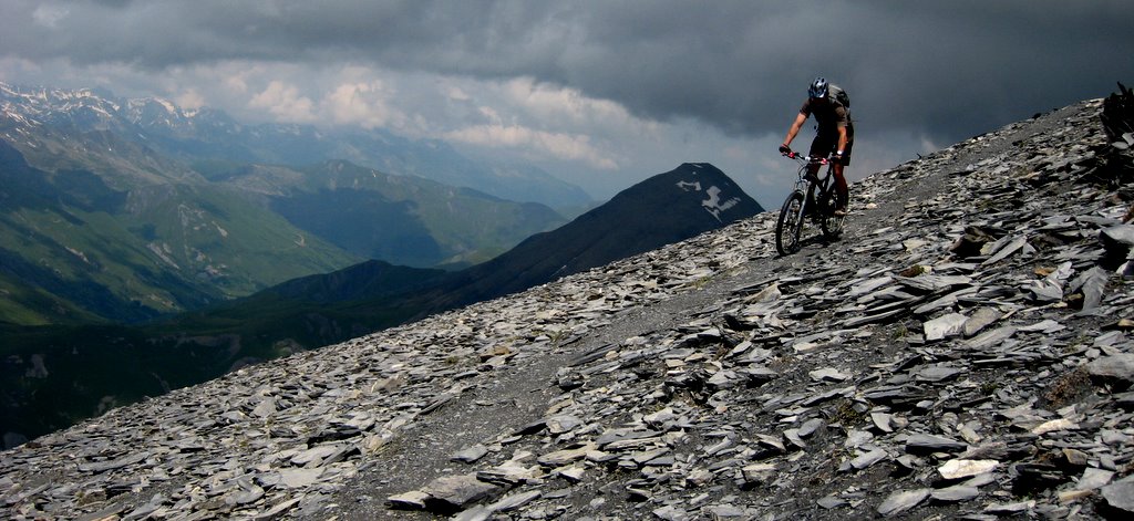 Sous le sommet : c'est vélo plaisir !