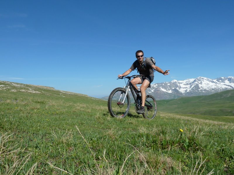 Emparis : Tibougnat arrive au col du Souchet