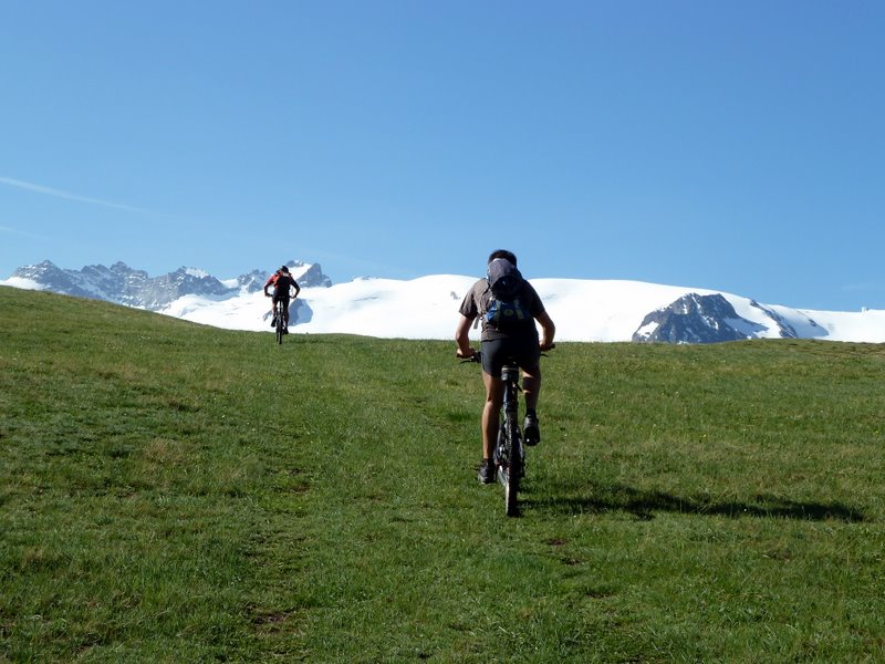 Emparis : Arrivée au col du Souchet