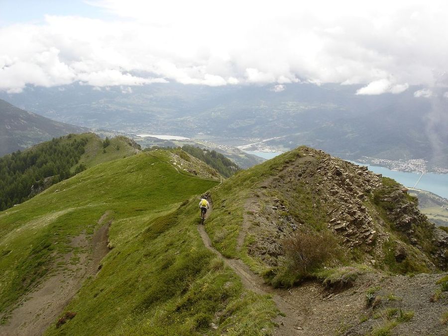 Jour 1: sentier de crête : Superbe, malgré la pluie!