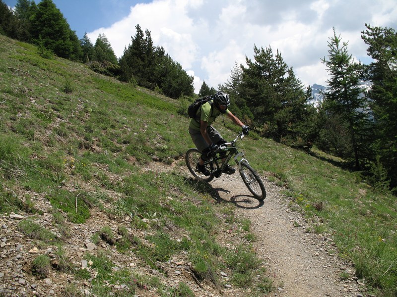 Descente du Col des Estronques : Claudius