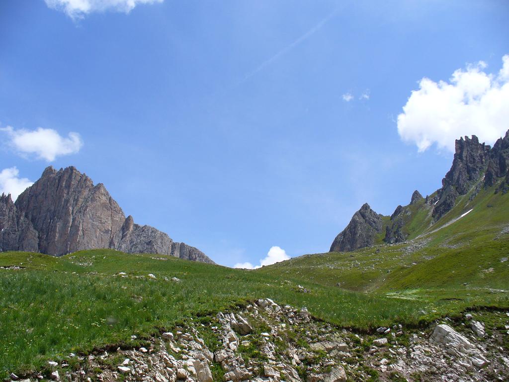 Piste Montée : Toujours le ciel bleu...