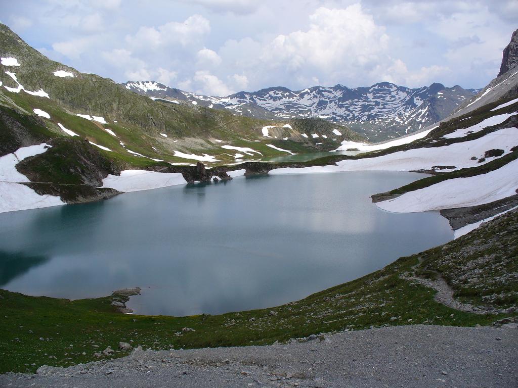 Col des Rochilles : Vue sur les lacs