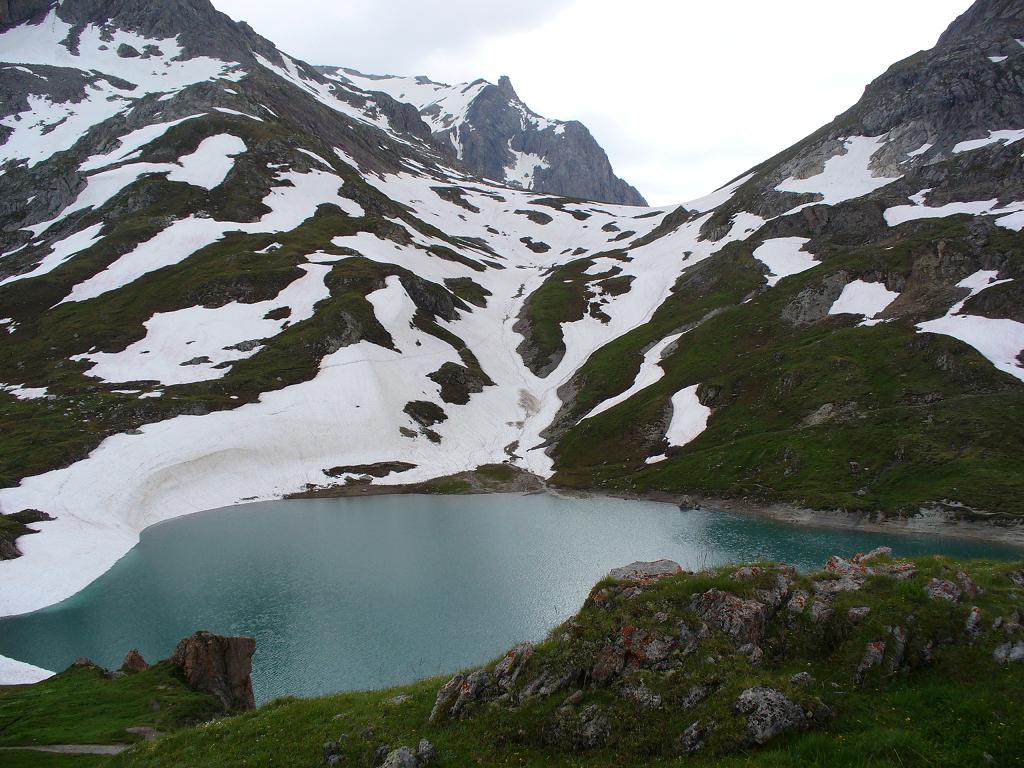 Col des Cerces : Encore de la neige