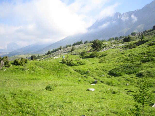 #2 Pra Loubière : Début de la traversée Pra Loubière : Début de la traversée
