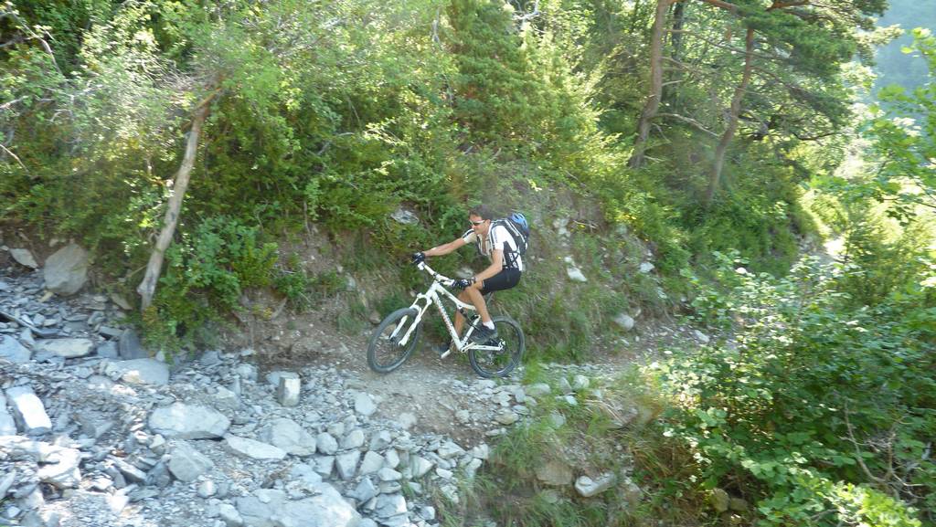 sentier en balcon : meme pas peur des ravines