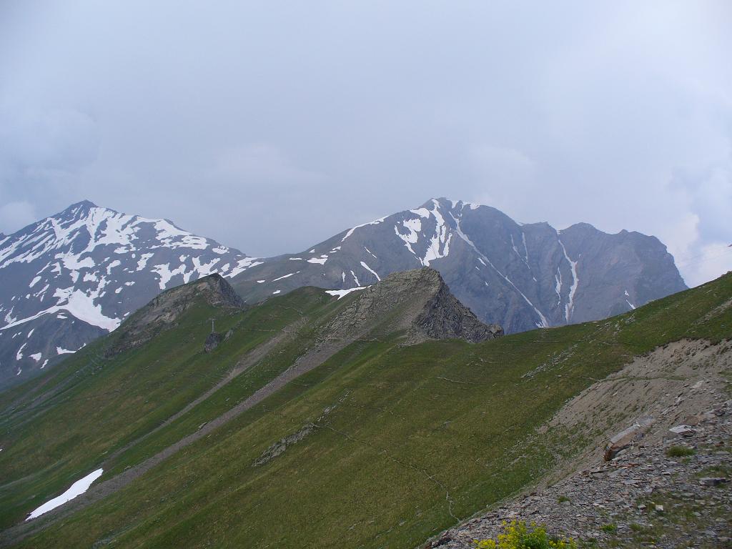 Col de Charroute : Vue Sud