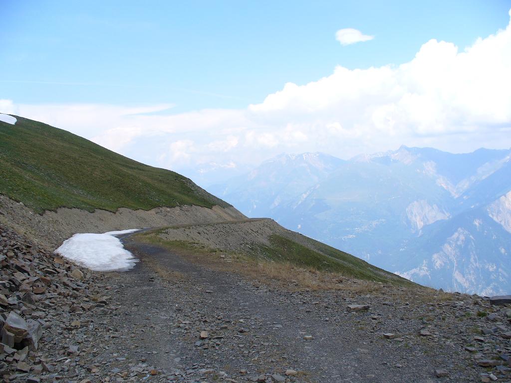 Col de Charroute : Vue Nord