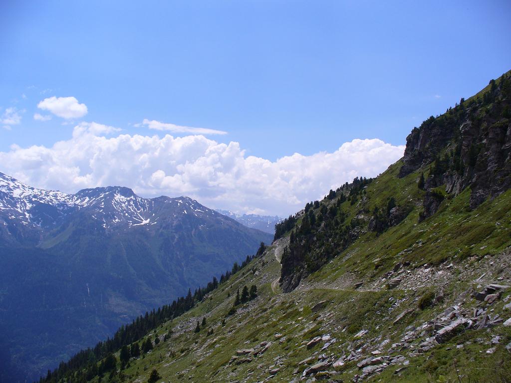 Sentier Balcon : Après Les Teppes