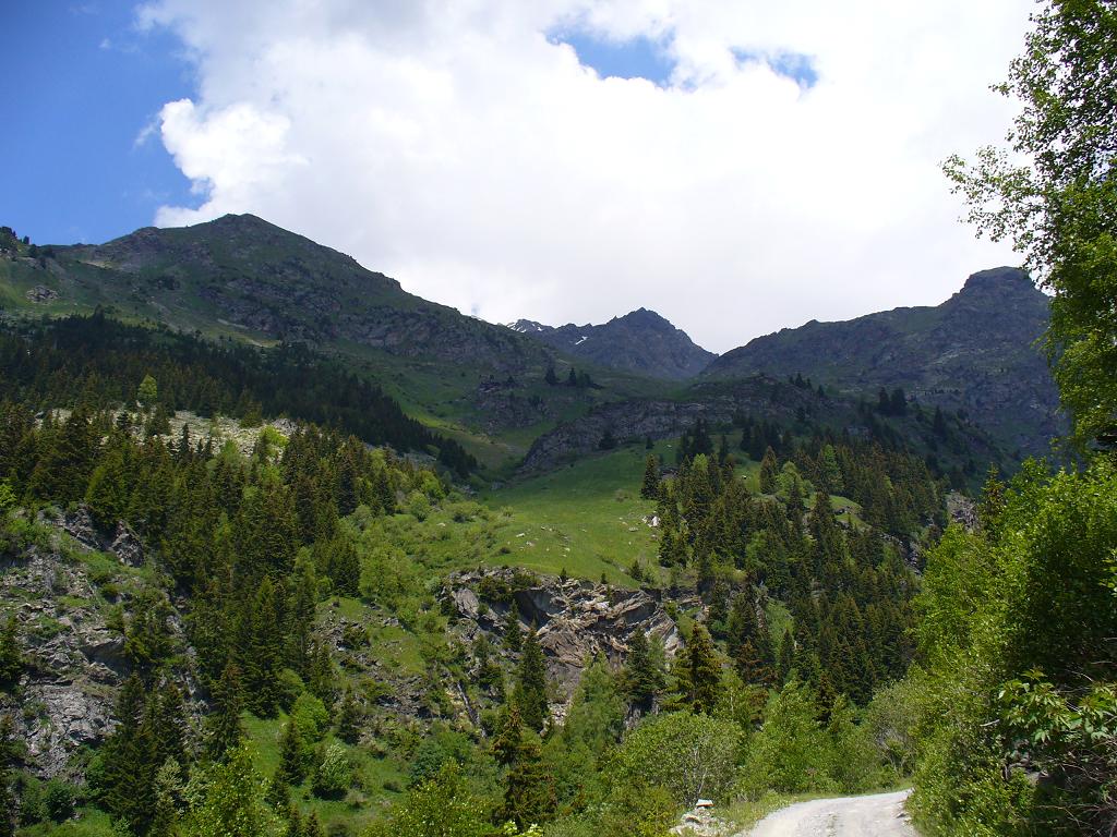 Montée : Le soleil joue à cache cache