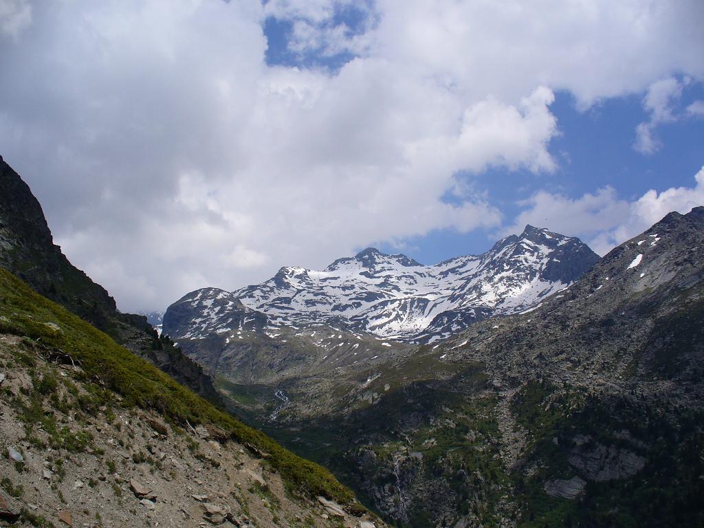 Sentier Balcon : Vue coté Pointe Rénod