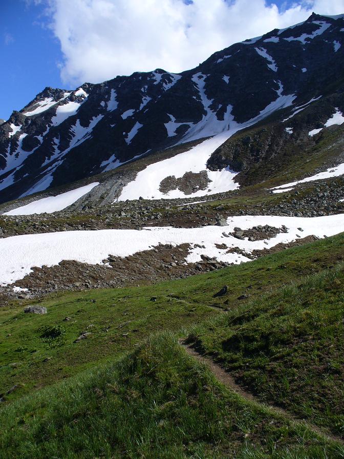 Sentier Descente : la jolie descente commence