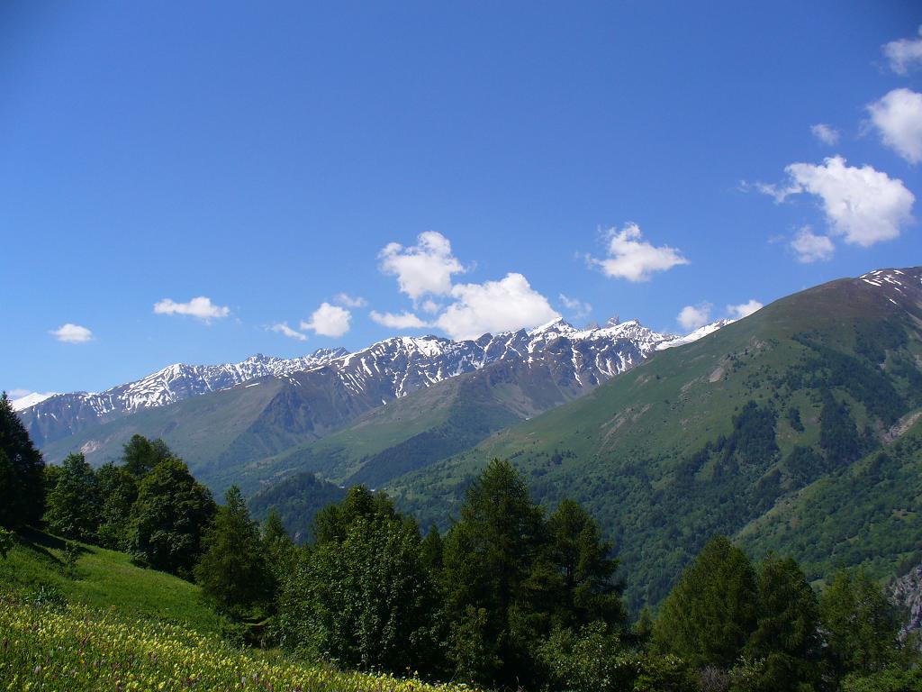 Les Trois Croix : Coté Valloire