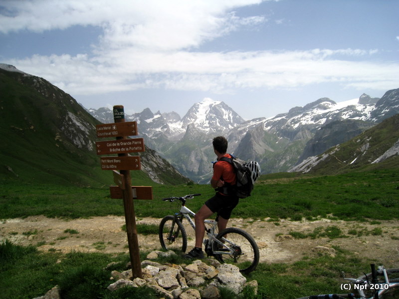 #4 Col des Saulces : Vue sur la Grande Casse Col des Saulces : Vue sur la Grande Casse