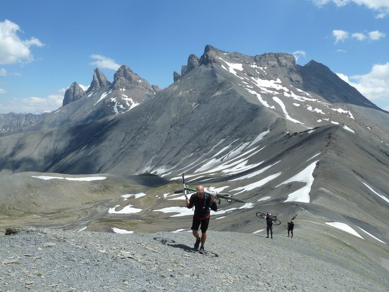 Pic Sud de la Buffe d'en Haut : Dernier court portage