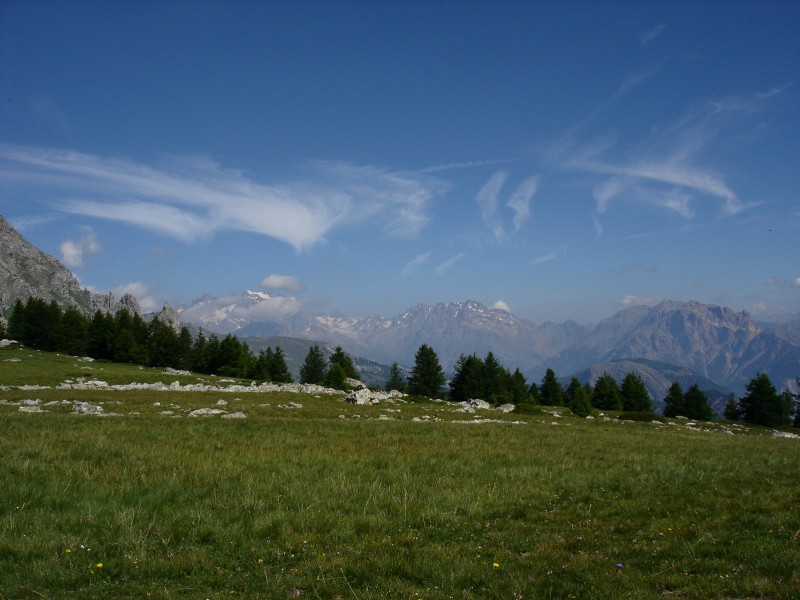 Nuages : Pelvoux quasi décroché, pic Sans Nom et compagnie!