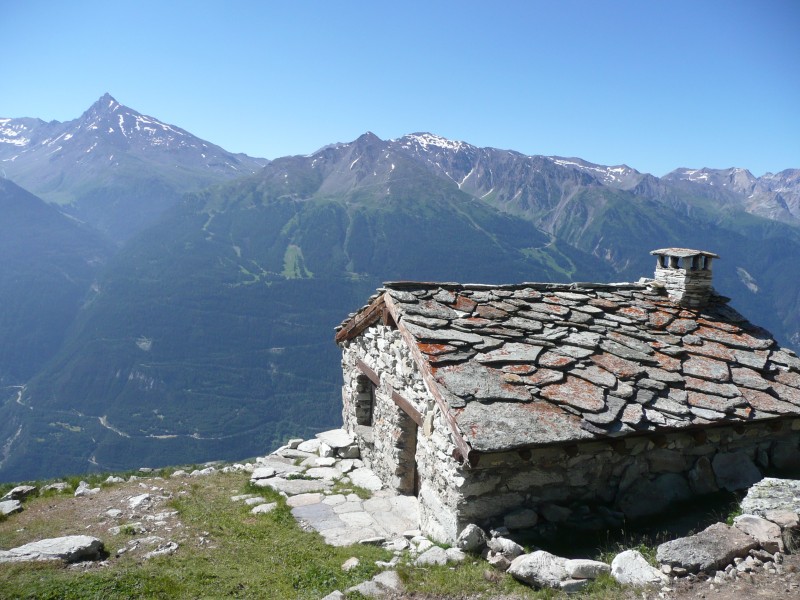 Chalet Barbier : deuxième chalet, la descente démarre ici