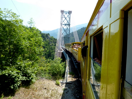 Le Pont Gisclard : mais cette fois, c'est sur le pont !!!