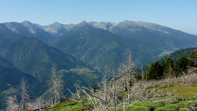 Pyrénées Catalanes : vues de Clavéra