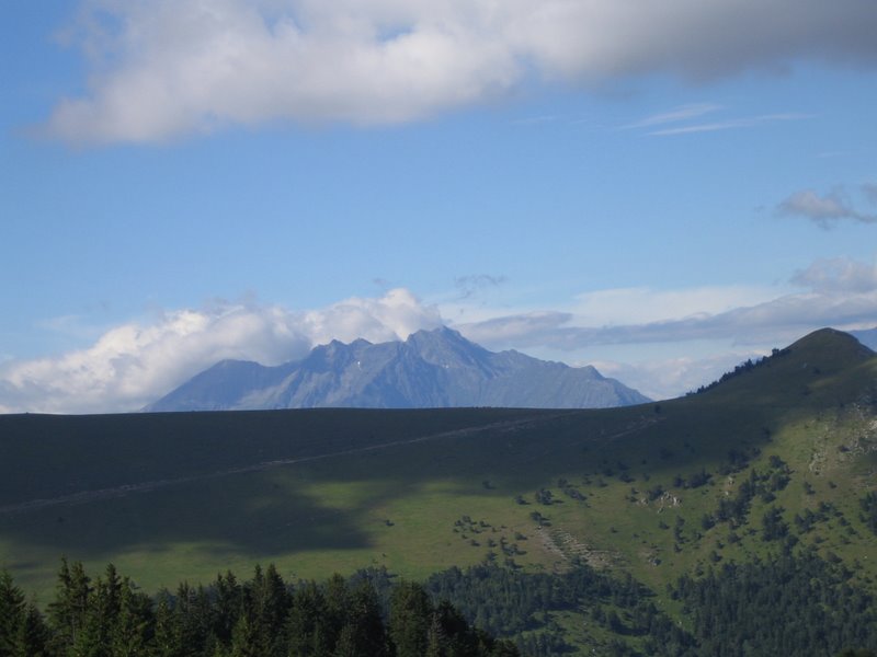 Un montagne : Derrière le Col des Faïsses