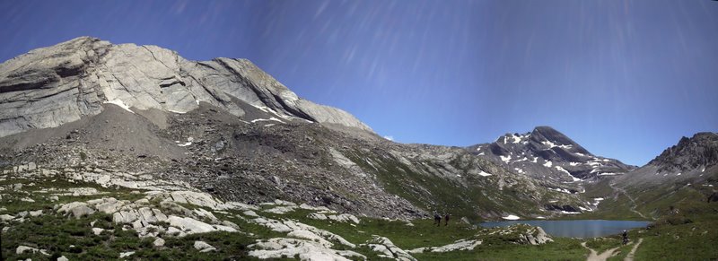 Panorama : Lac de Foréant, Taillante, Col Vieux, Pain de Sucre !