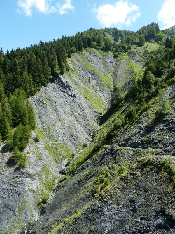 Grand Truc : Au dessus du chalet de Miolan