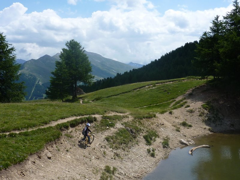 Lac des Clots : Voici notre terminus