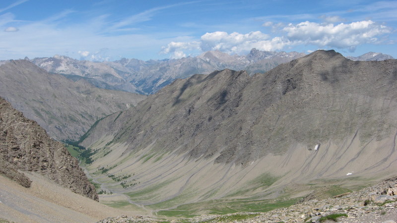 Descente Pas de Reverdillon : Quelle vue !