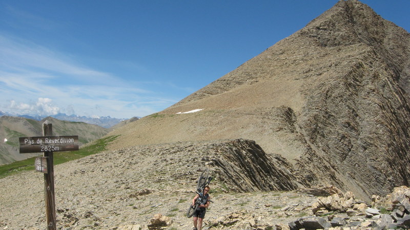 Montée au pas de Reverdillon : Final pour Gwenn