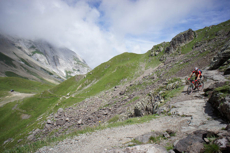 Traversée vers le refuge : Beaucoup de portage mais ca passe bien