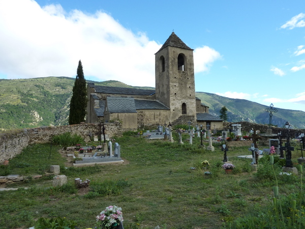 #3 L L'église de Prats Balaguer : Encore un beau clocher Catalan
