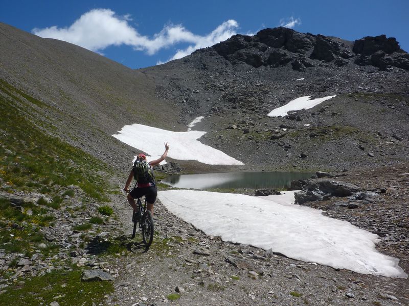 #5 Col de Rasis : Et petit lac Col de Rasis : Et petit lac