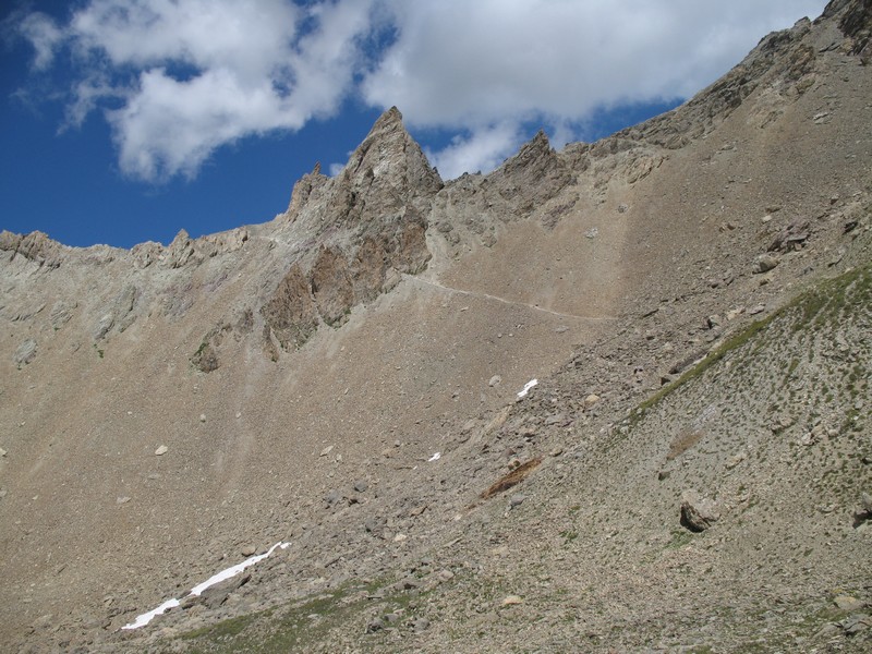 #7 Col des Béraudes : sentier, ça passe (+/-) Col des Béraudes : sentier, ça passe (+/-)